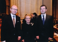 Bohuslav Sobotka with Madeleine Albright (2015)