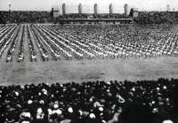 In 1955 he participated in the first national Spartakiad