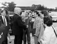 Václav Havel and Michael Žantovský, unspecified situation