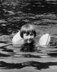 Naděžda Řeháková, roz. Šafářová, v dětství
