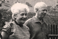 Drahomíra Fuchsová and Bohuslav Fuchs - early 70s