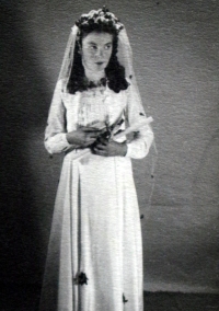 Brunhilde Scheiner on the day of confirmation