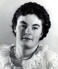 Brunhilde Scheiner in a period photograph (circa 1960)