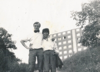 Anna and Tomáš Fassati, 1985
