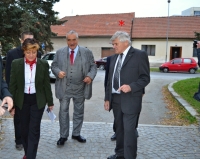 Jaroslav Špaček (marked with an asterisk) with Karel Schwarzenberg, 2015