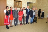 Jaroslav Špaček, unveiling of the bust of Charles IV in Luxembourg, 2017