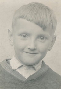 Tomáš Mikeska at the age of 8 years