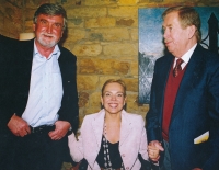 Tomáš Mikeska had good relations with the Havels even after their marriage