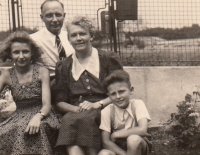 To the Uhlíř family, July 1940
