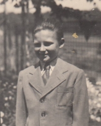 Historical photograph of Milan Uhlíř