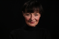 Liběna Rochová during recording