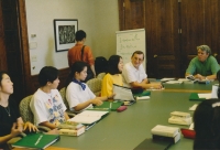 Jáchym Jaroslav Šimek (in white shirt) as an English student in Wisconsin, USA