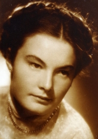 Brunhilde Scheiner in a period photograph (circa 1958)