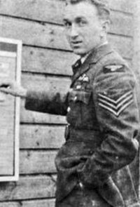 Karel Kuttelwascher as a member of the RAF