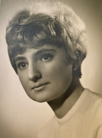 Jindřiška Pejcharová in the 1960s
