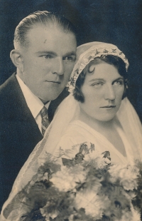 Rodiče Cecílie a Jaroslav Mizerovi, 1932