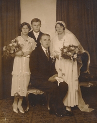 Rodiče Cecílie a Jaroslav Mizerovi, 1932