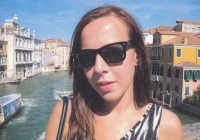 Dcera Judita v Benátkách v roce 2005