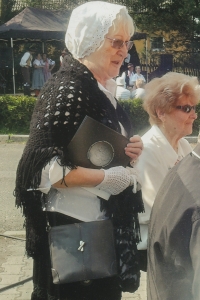 As a guide during the festivities in Ostašov, 2019
