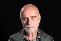 Erich Kříž during recording