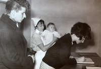 Lenka M. Demartini with her parents (mid-1960s)