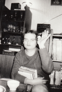 Jiří Fuchs in Chodov, 1980