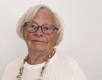 Marie Urbanová photographed during the filming, 2025