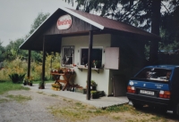Flower shop - business of Jiří Bušek and his wife