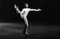 Witness in preparation for the international competition Prix de Lausanne 1978