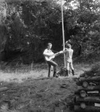 Founding of a tramping settlement in the Království, 1983