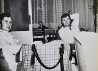 Jiří Bušek with his brother Vratislav