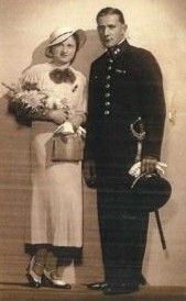 Svatba matky a otce 12. srpna 1935