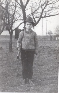 Josef Grobelný as a hunter