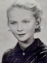 Marie Strnadová, around 1945