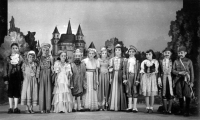 Children's amateur ensemble under the direction of Jaroslav Strnad, Lichkov 1960s