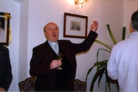 Josef Socha, long-time Vicar General of the Hradec Králové Diocese (1943-2024), 1990s