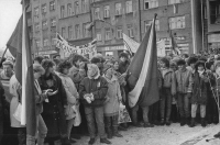 Krnov in November 1989