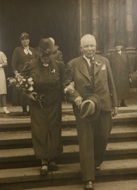 Josef Mičan, grandfather of Jiří Petz, 1938