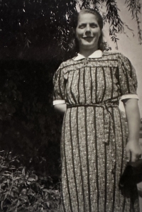 Jiří Loskot's mother, 1942