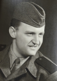 Brother Václav Junek, born 1930 (served in the Auxiliary Engineering Corps at the Ostrava mines)