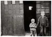 Hubert Poul with his younger brother Richard, 1967