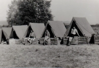 Scout camp, 1970