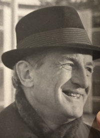 Otka Nový, friend of Jiří Petz, 1980