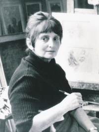 Mum Věnceslava Truhlářová, 80s