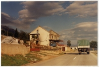 Street in Korenica, 1995