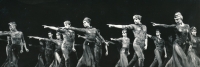 The Virsky Ballet Company, performance "We Remember", in the middle, mother Larisa Gachenko, Kiev, late 1980s