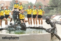 První německé angažmá TTF Ochsenhausen, pamětník třetí zleva, 1989