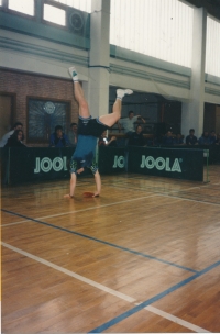 Pamětník během exhibičních zápasů (80. léta–2010)