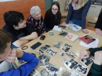 Witness and the Stories of our neighbours student team during the recording