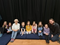 With Jana Fischerová during the Stories of Our Neighbours project